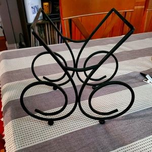 metal wine rack